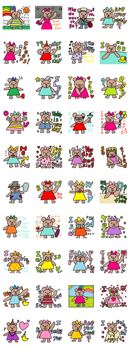 Lilo english sticker37