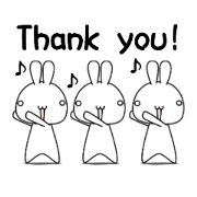 THE RABBIT STICKER 3