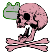 kimo-kawaii! cute skull
