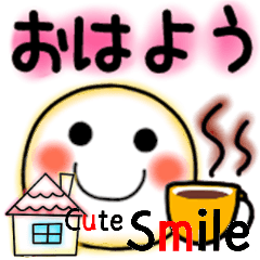 Cute Smile Neon Popular Use Well Sticker