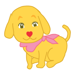 Heart-muzzle Puppy