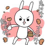 Slovenly white rabbit3