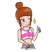 Cute healthy girl