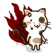 Resentful cat PUPU-chinese