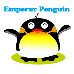 Round Emperor Penguin