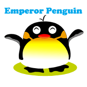 Round Emperor Penguin