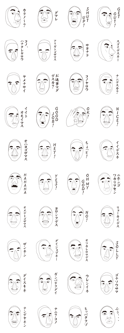 Big Nose Sticker