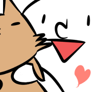 Man and cat