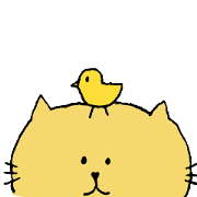 Sometimes a chick with a cat