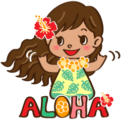 ALOHA HULA GIRL!