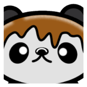 dumpling panda sticker