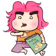 AnnJung doll(pink hair)