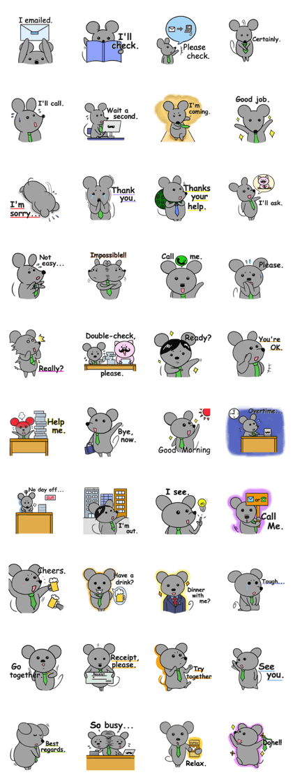 Mr.Pigoo for Worker English ver.