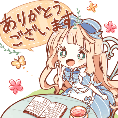 HONWAKA Alice BIG Sticker