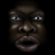 Black of the darkness