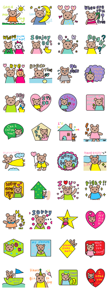 Lilo english sticker41