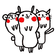 white mofu mofu 's