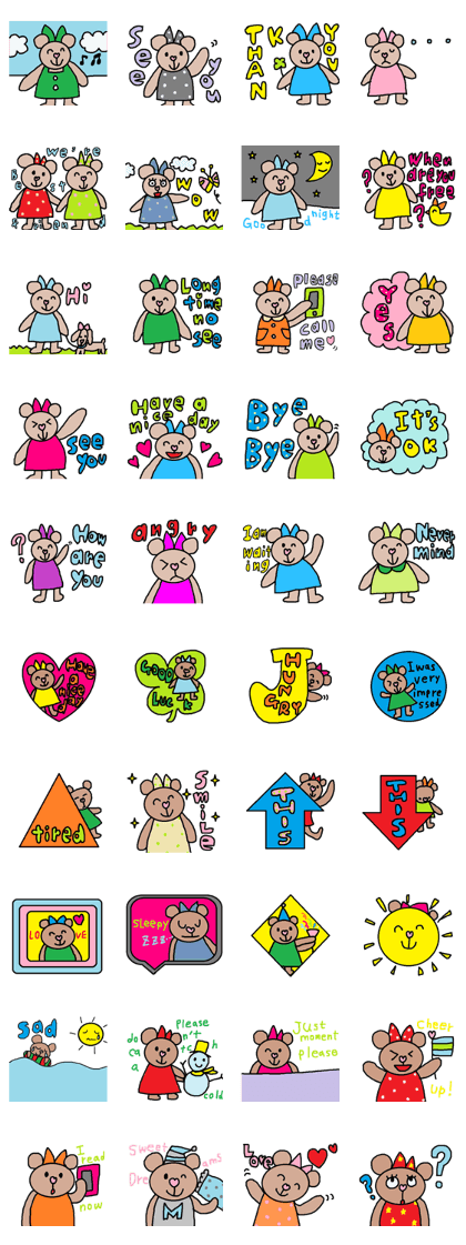 Lilo english sticker40