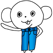 Sticker of SARU in the world