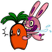 Funny Crazy Rabbit