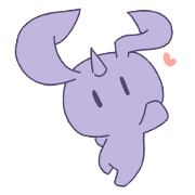 Sticker of small demon