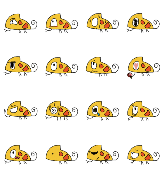 カメレオン イエロー Lineクリエイターズスタンプ Stamplist カメレオン イエロー Lineクリエイターズスタンプ Stamplist