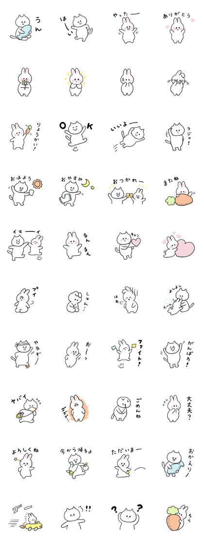 Cat and bunny basic