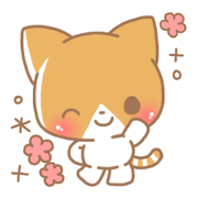 Happy pretty cat