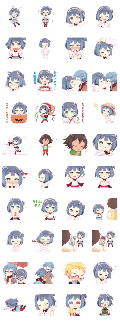 Yami & Friends Chibi Version. JP