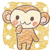Carefree children's monkey