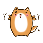 Cute Shiba Inu sticker