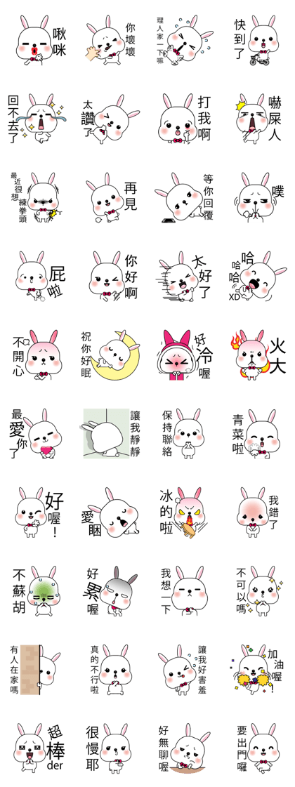 Lovely Flower Rabbit