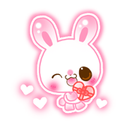 Animal cute Valentineversion