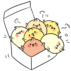 おしくらまんじゅう - LINE スタンプ LINE STORE