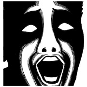 Scary face