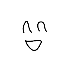 (BIG) Simple Funny Faces Stickers