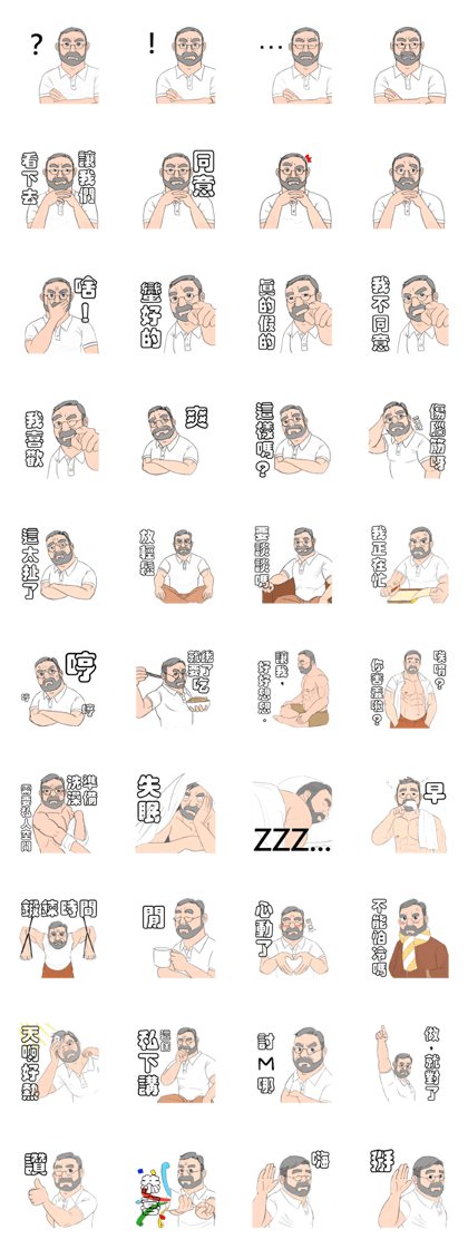 Sticker Collection: Fatfrown (TCH ver.)