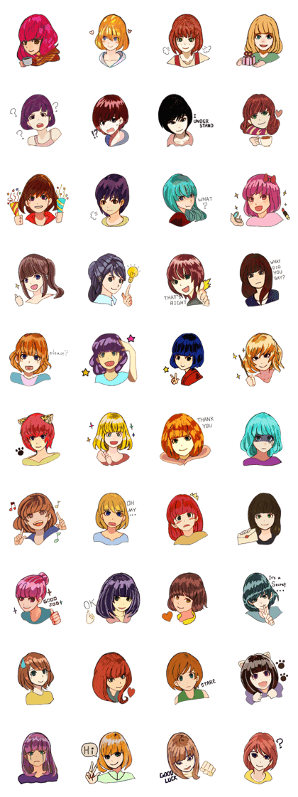Girls expression 2