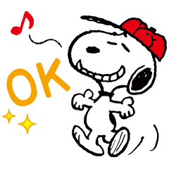 Snoopy Peanuts Sports Line Stickers Line Store