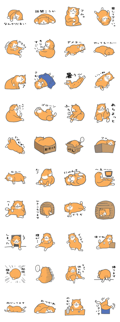 A very fat cat Dalumy