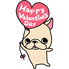 Frebullchan S Valentine Line Stickers Line Store Frebullchan S Valentine Line Stickers Line Store