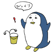 Human-Faced Penguin and his friends