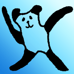 Blend a panda into the background