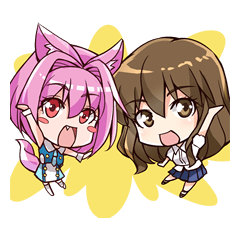Chibi and lise mellow life