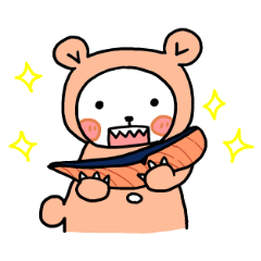 pink costume bear
