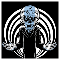 Mr スカルのいつもの生活 Line スタンプ Line Store Mr スカルのいつもの生活 Line スタンプ Line Store