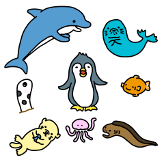 friends in Aquarium by mimi