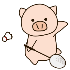 バドミン豚