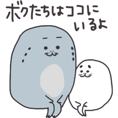 KOTARO and KOJIRO  Sticker