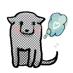 Cute Labrador of Qoo-chan